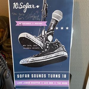 Sofar Sounds 10th Anniversary Poster